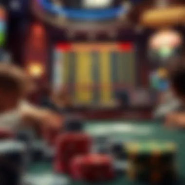 A visual representation of various betting options available on 22Bet