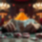 Visual representation of online casino bonuses