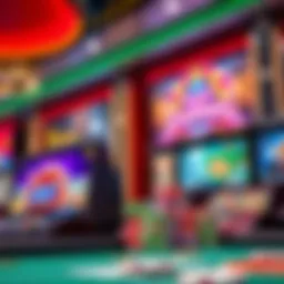 Virtual representation of diverse games at Adjarabet Casino