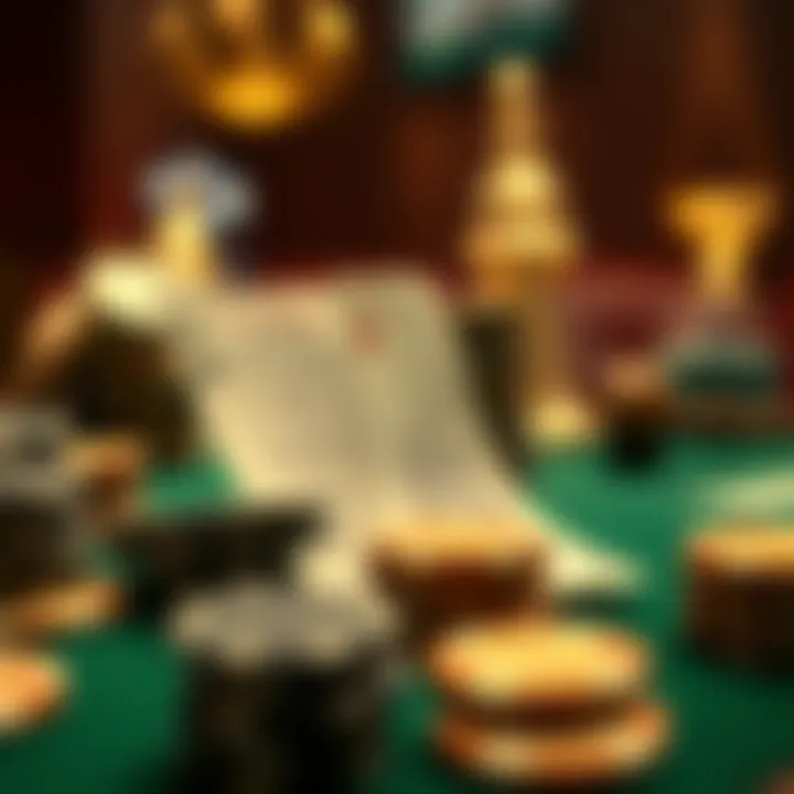 Historical legislative documents related to gambling laws