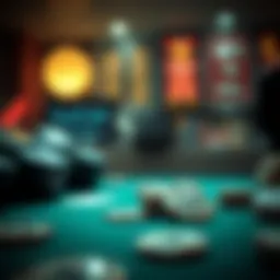 An abstract representation of luck and chance in lottery games