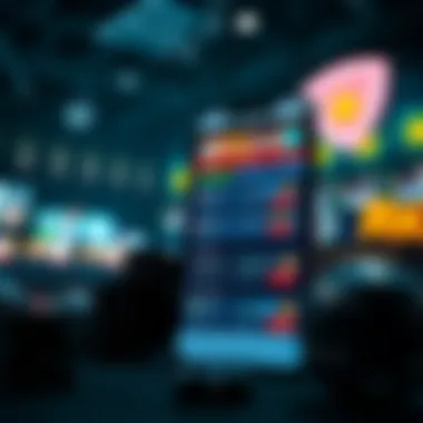 Mobile sportsbook betting interface