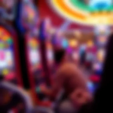 Player enjoying a thrilling slot game