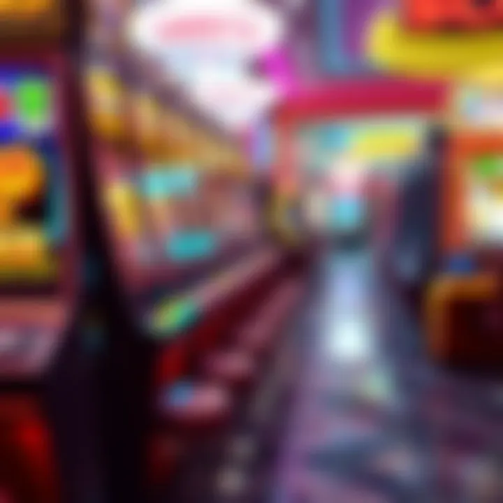 Vibrant graphics of a popular slot game