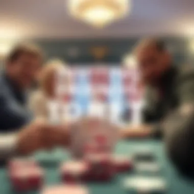 Inviting Friends to Bet Invitation concept for betting friends