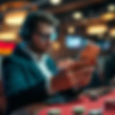 User utilizing live chat on mobile device