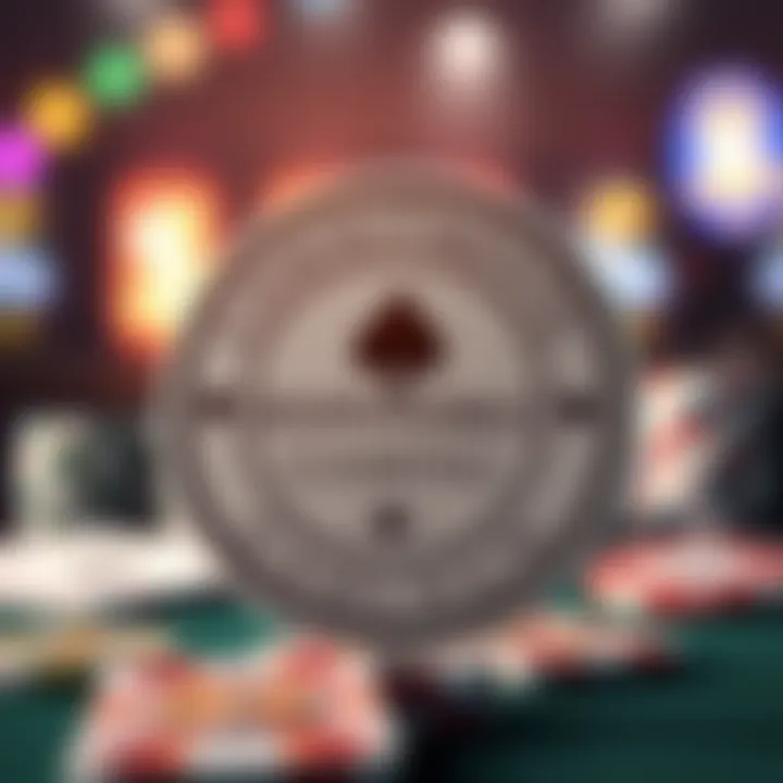 A responsible gaming symbol emphasizing safe practices