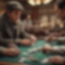 An illustration showcasing the historical evolution of the Bacharach game.