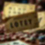 A Journey Through Lottery History Historical lottery tickets from various eras