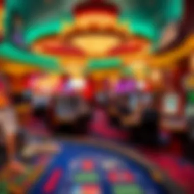 Exciting gaming floor at SLS Las Vegas