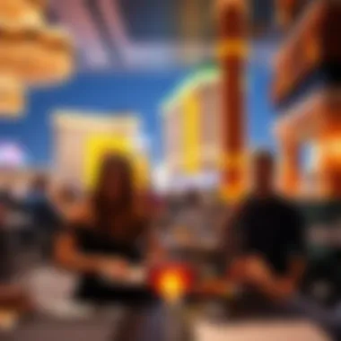 Gourmet dining experience at SLS Las Vegas