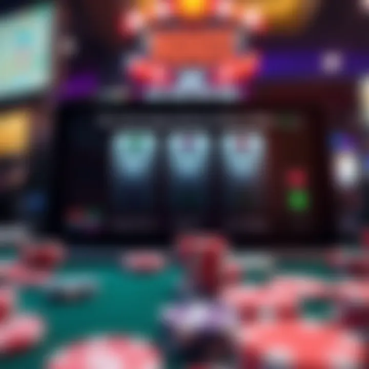 Graphic depicting the technology behind online slots, including random number generators