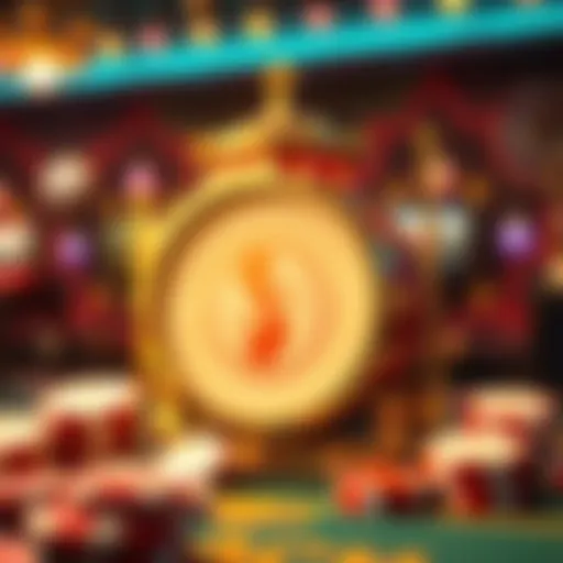 Artistic representation of the Dancing Drums jackpot mechanics