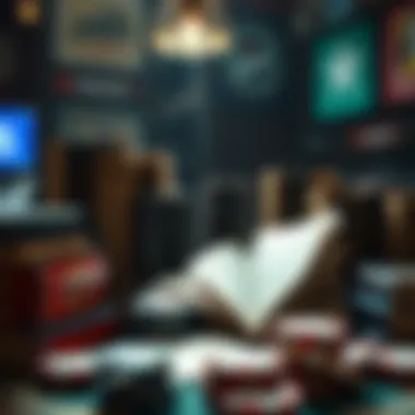 An assortment of poker-related books reflecting knowledge sharing