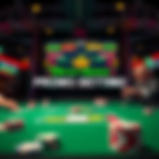 Visual representation of promo codes in sports betting