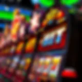 A vibrant quick hit slot machine display with enticing graphics