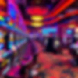 Vibrant gaming floor at Atlas Casino Las Vegas