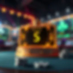 Visual representation of a digital prize-winning platform