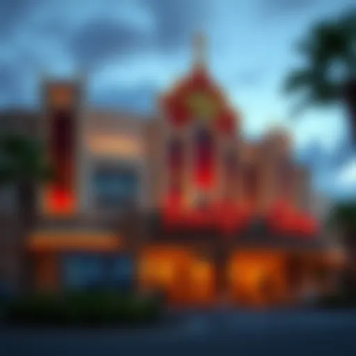 Exterior view of Bally's Casino showcasing its architecture