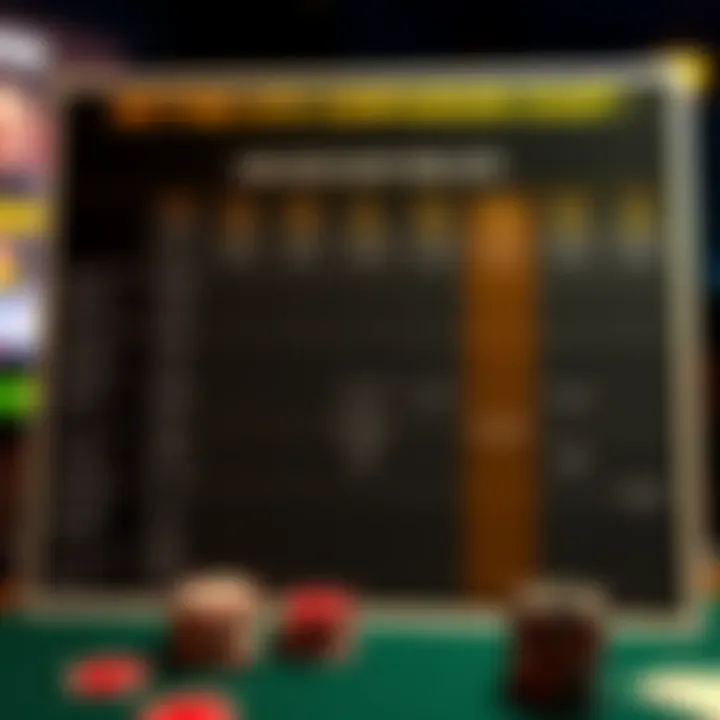 Betting Site Comparison Chart A detailed comparison chart highlighting different betting site features