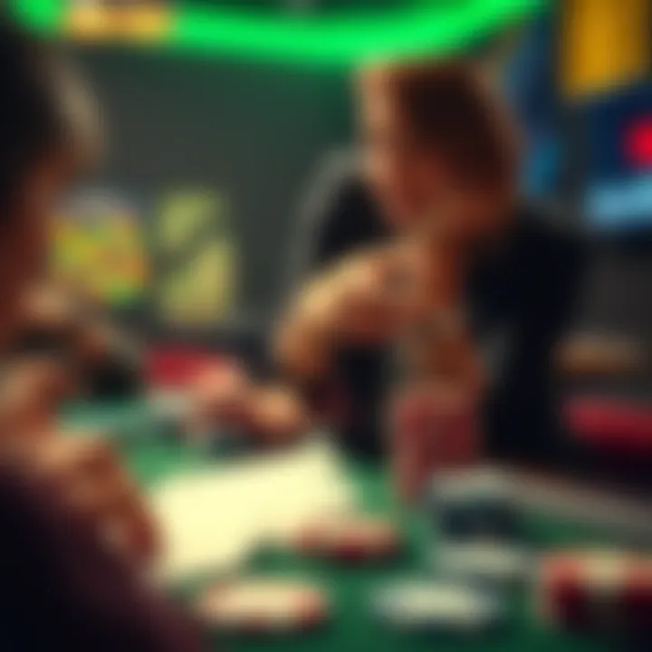 A responsible gambling message promoting healthy gaming habits