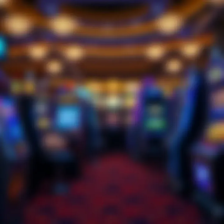 An array of different casino machines showcasing various types.