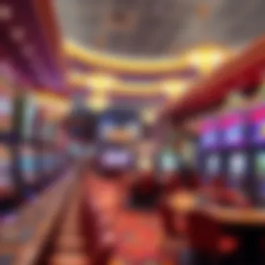 Interior of a modern Minnesota casino showcasing gaming options