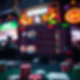 A vibrant online betting interface showcasing diverse options