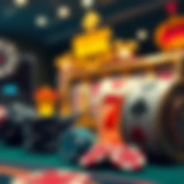 Conceptual representation of risk management in gaming