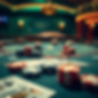 Table Games Featuring Cards and Chips Table games featuring cards and chips