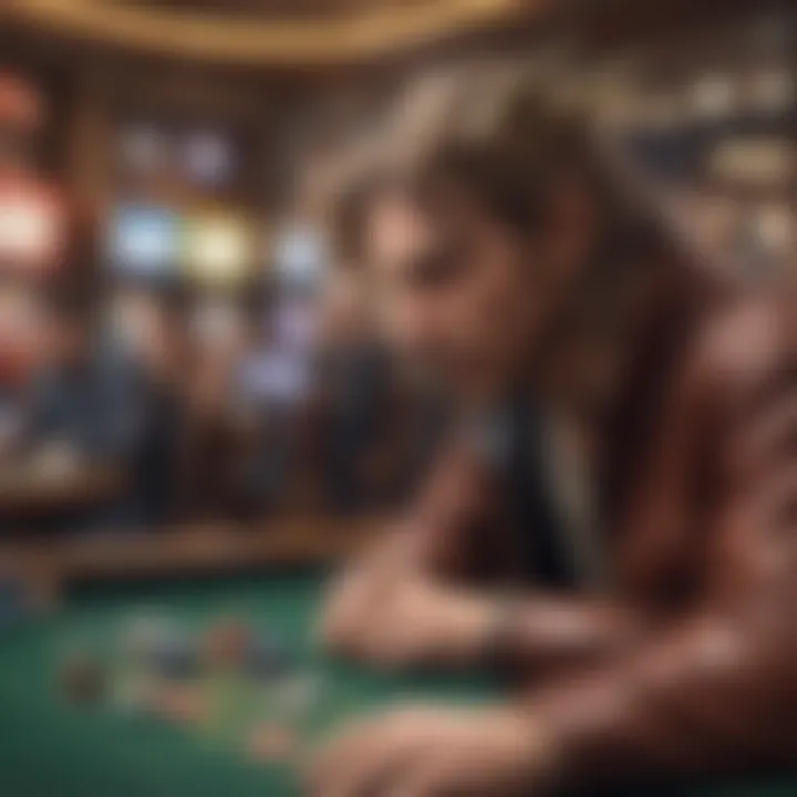 An illustration highlighting the concepts of gaming psychology within the realm of free slot games.