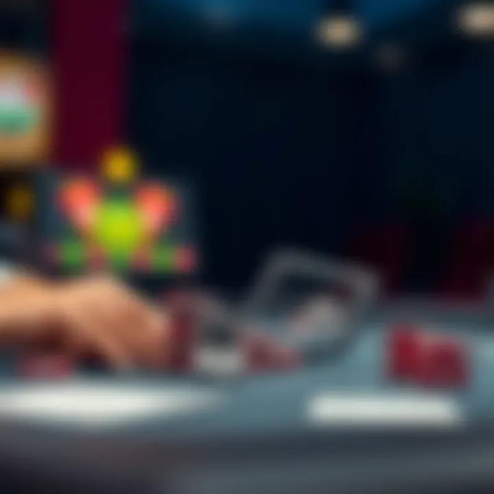 Risk management charts and statistics for gambling