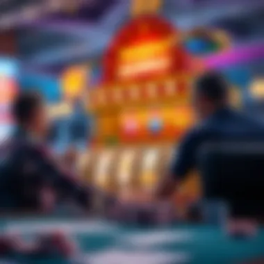 Strategic gameplay showcasing player engagement in video slots