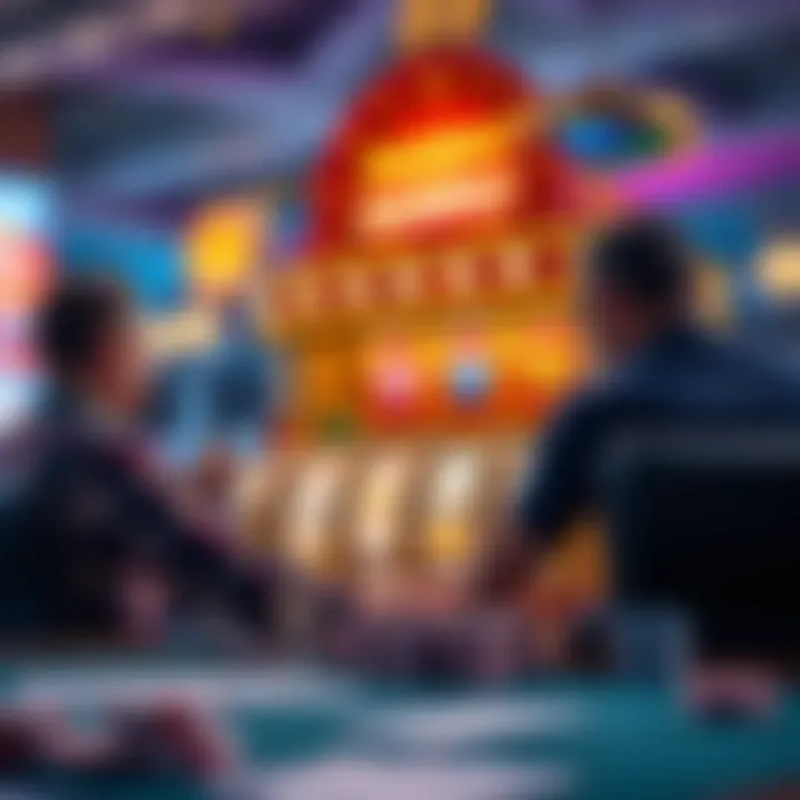 Strategic gameplay showcasing player engagement in video slots