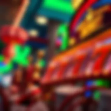 Close-up of engaging symbols and themes in Jackpot Party slots