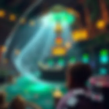 Visual of Lost Atlantis Online Casino Environment An artistic representation of the Lost Atlantis Online Casino environment