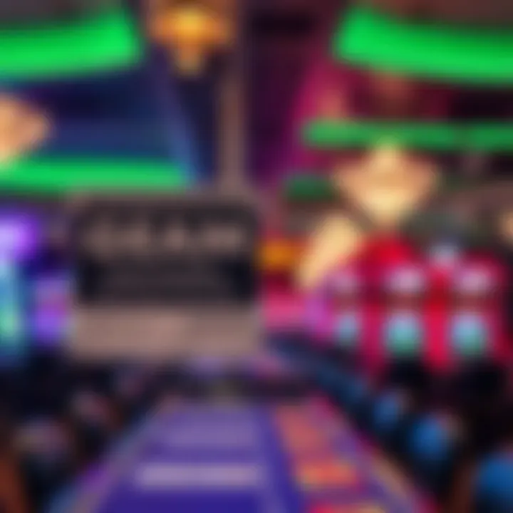 Responsible Gaming Practices Responsible gaming awareness signage in a casino