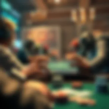 Dynamic gameplay scene showcasing mobile gaming