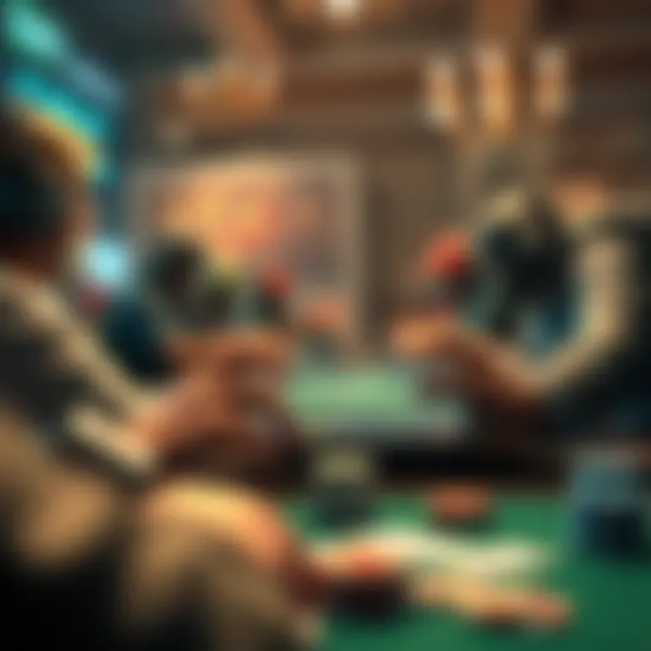 Dynamic gameplay scene showcasing mobile gaming