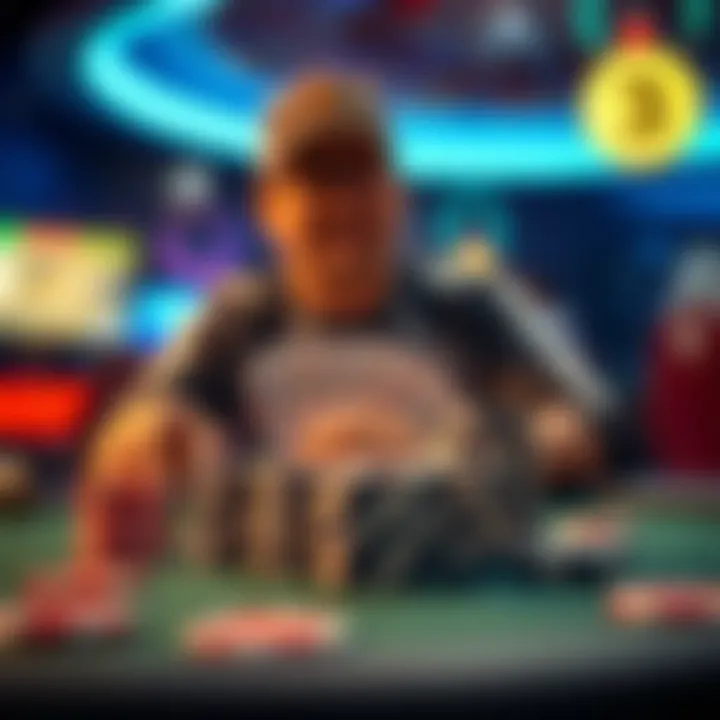 Conceptual image depicting responsible gaming practices