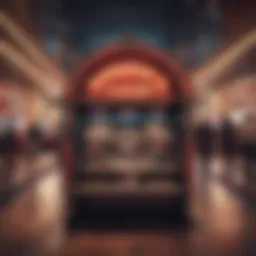 Entrance to a vibrant NetEnt casino interface