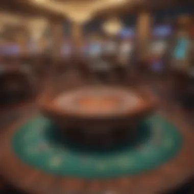 Vibrant gaming floor with a variety of gambling options
