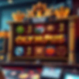 Visual representation of the Olympus Slot game interface showcasing its intricate design.