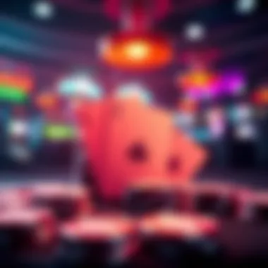 Secure Transactions in Poker Apps Graphic representing secure transactions in online gambling