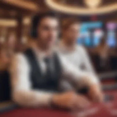 Customer Support Experience at PokerStars Casino An illustration of customer support interaction at PokerStars Casino