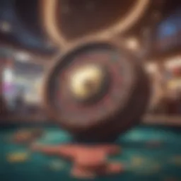 A vibrant online casino interface featuring various games