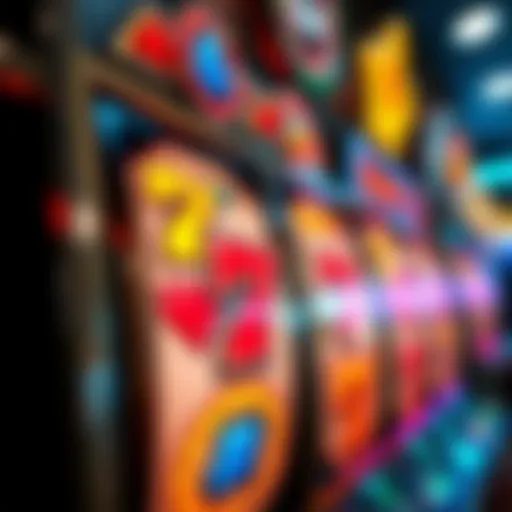 Colorful Slot Game Symbols Vibrant display of free slot game symbols and icons