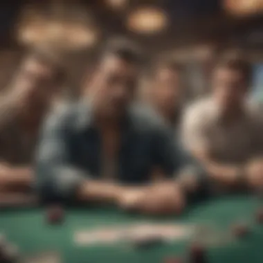High-Stakes Rush Gaming A group of players engaged in a high-stakes gaming environment