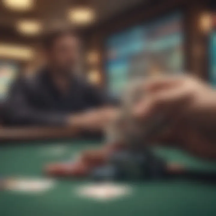 Strategic betting on a digital platform