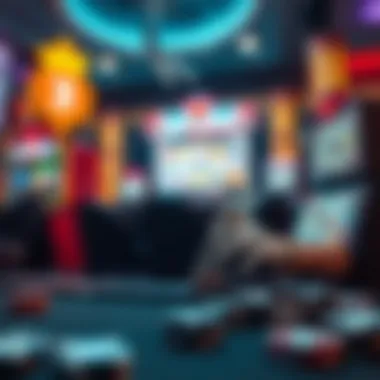 A visual representation of ethical considerations in gambling technology.